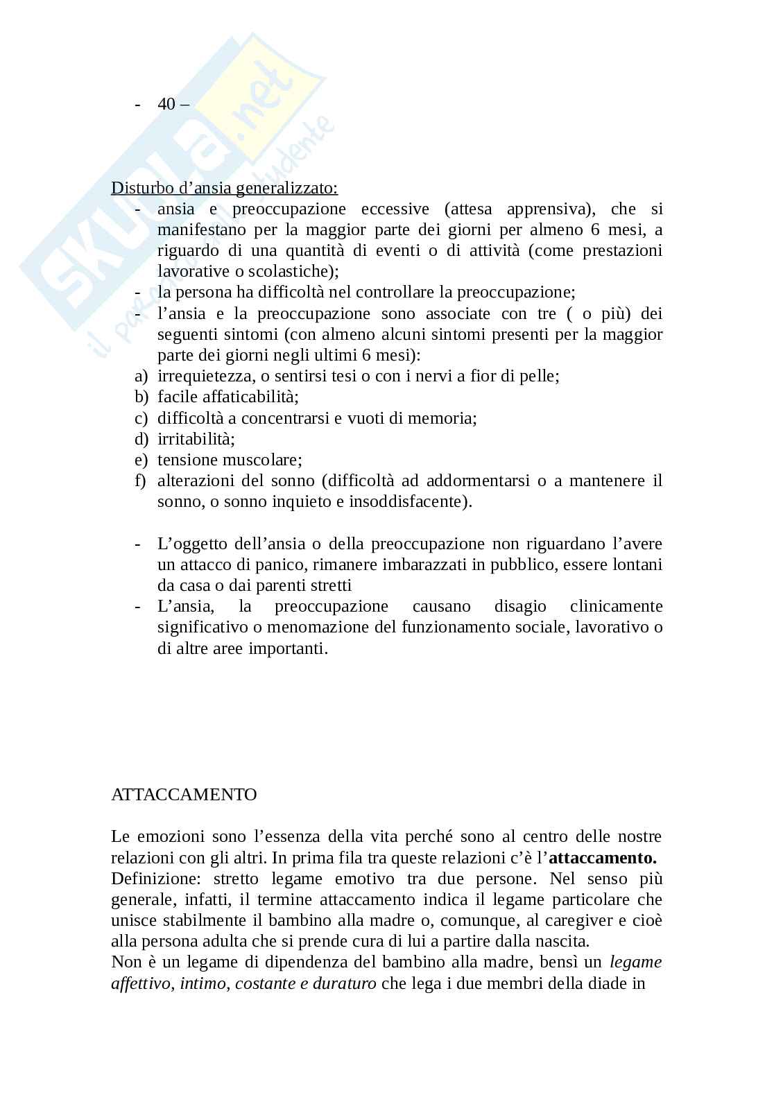 Psicologia dello sviluppo Pag. 41
