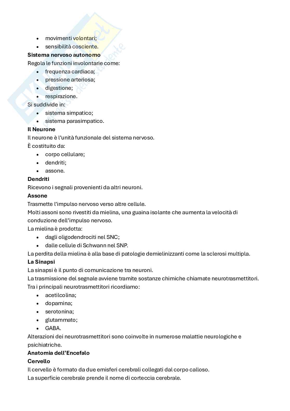 Appunti/Schemi Neurologia Pag. 2