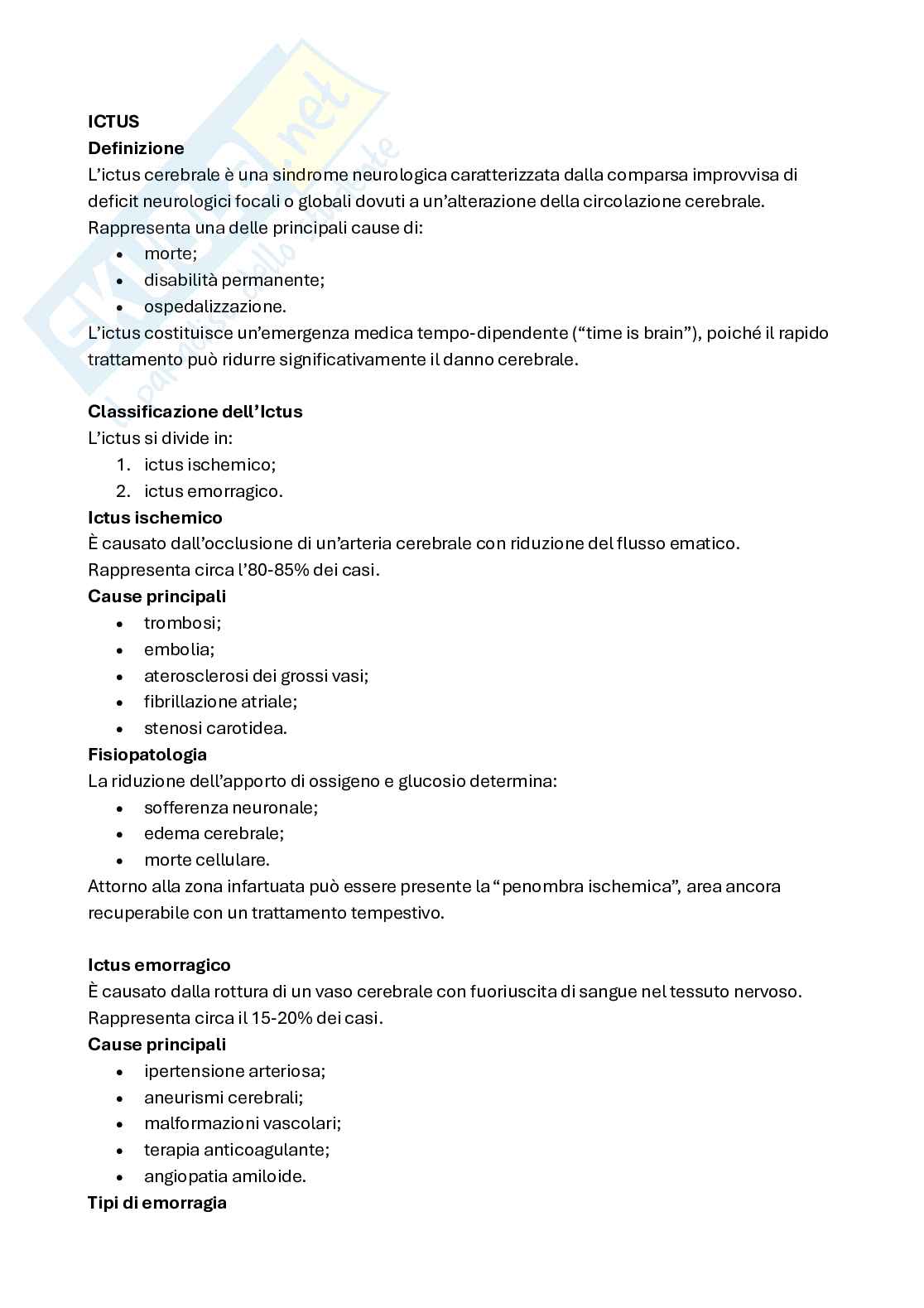 Appunti/Schemi Neurologia Pag. 6