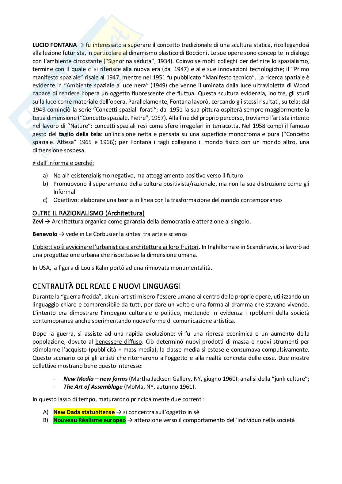 Riassunto esame Storia dell'arte contemporanea , prof. Cortesini, libro consigliato La storia dell'arte (Vol. 5), Bertelli Pag. 21