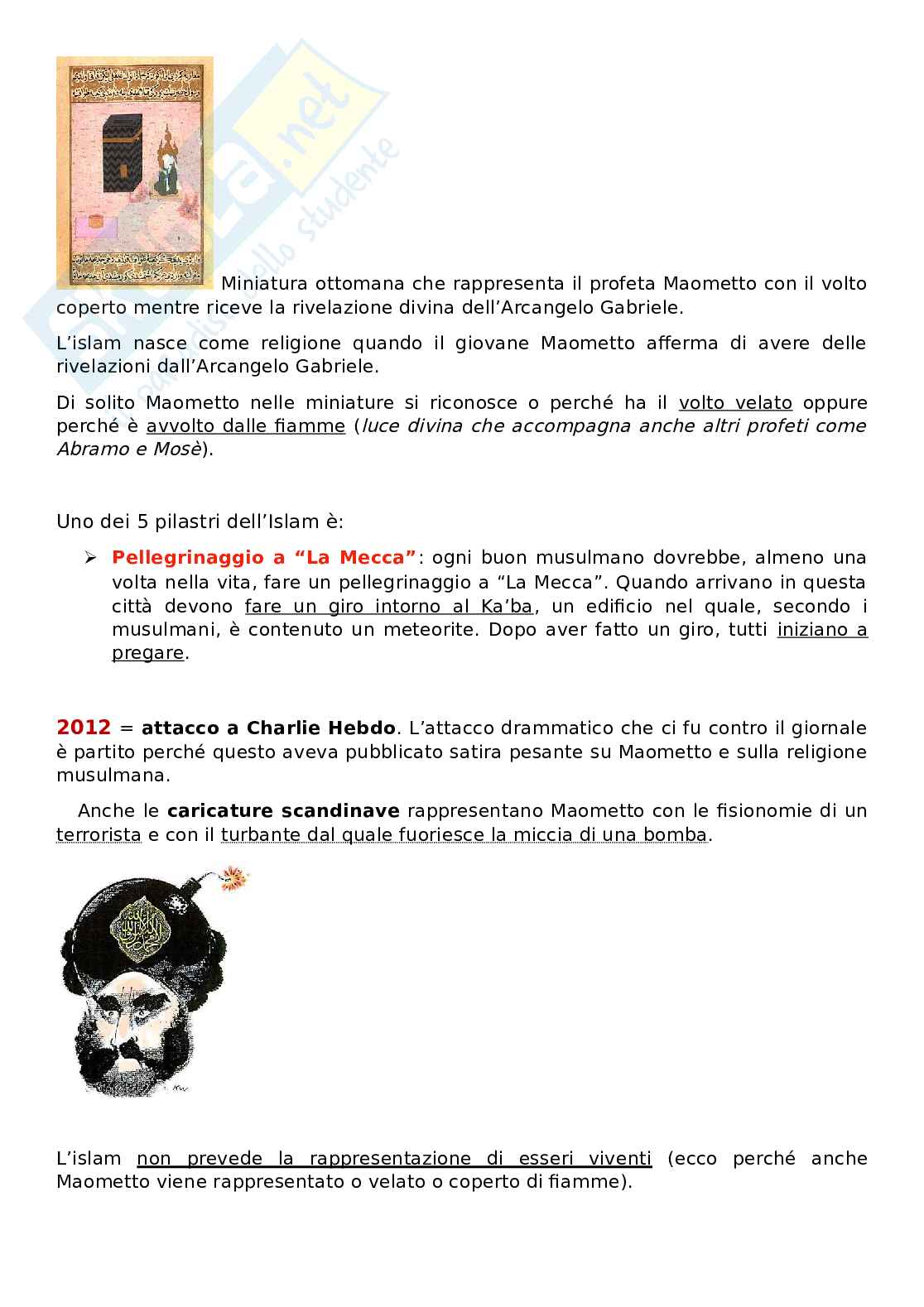 Storia e cultura del Medioriente e dei Balcani: le origini dell'impero, la donna, Maometto, le varie dinastie Pag. 2