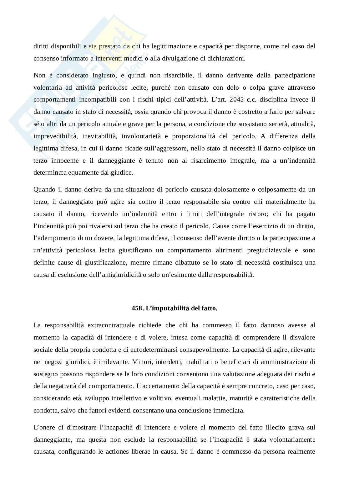 Riassunto esame diritto privato, Prof. Del Prato Enrico Elio, libro consigliato Manuale di Diritto privato, Andrea Torrente, Piero Schlesinger Pag. 6