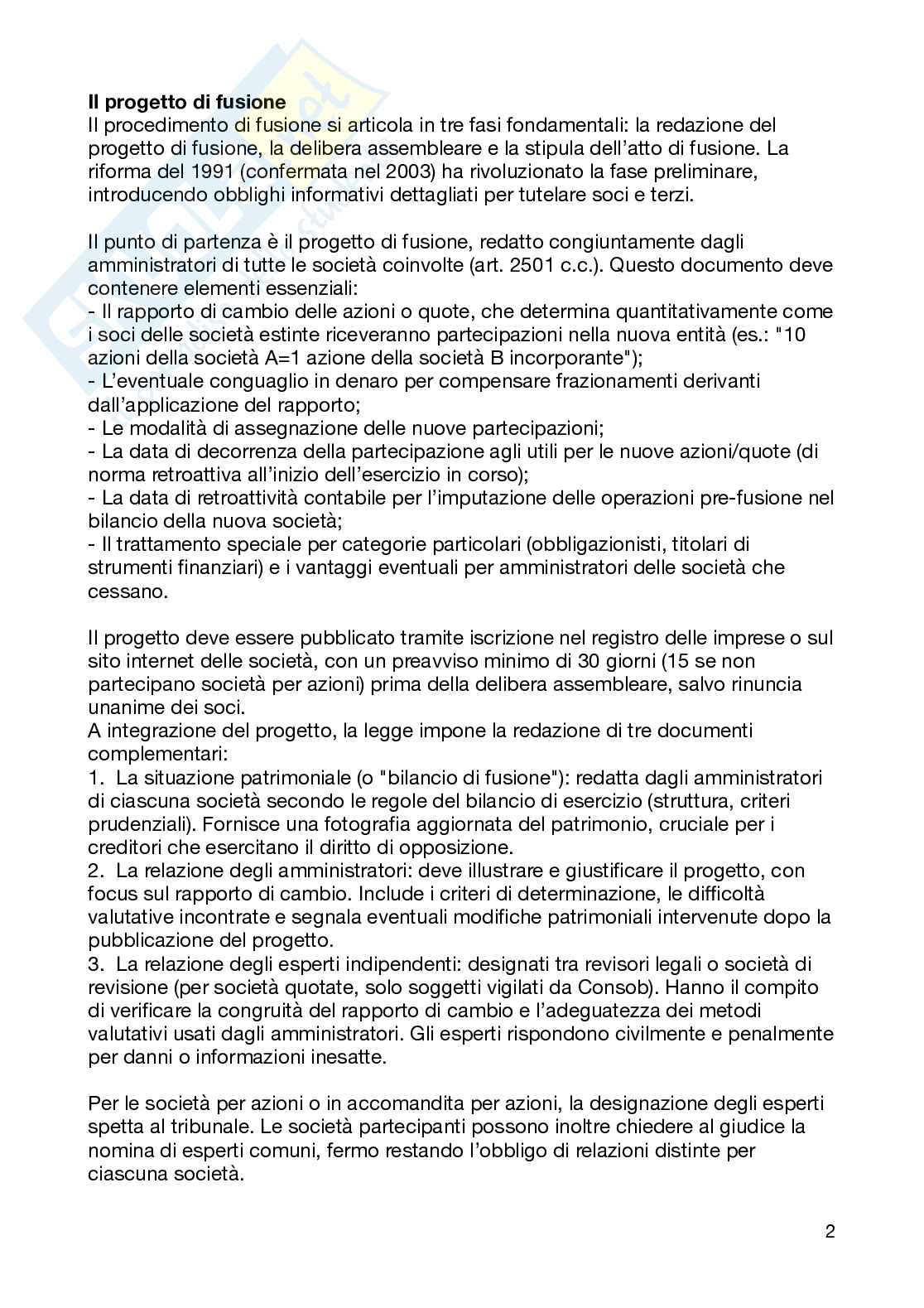 Riassunto esame Diritto Commerciale, Prof. Campobasso Marco, libro consigliato Manuale di diritto commerciale , Campobasso  Pag. 2