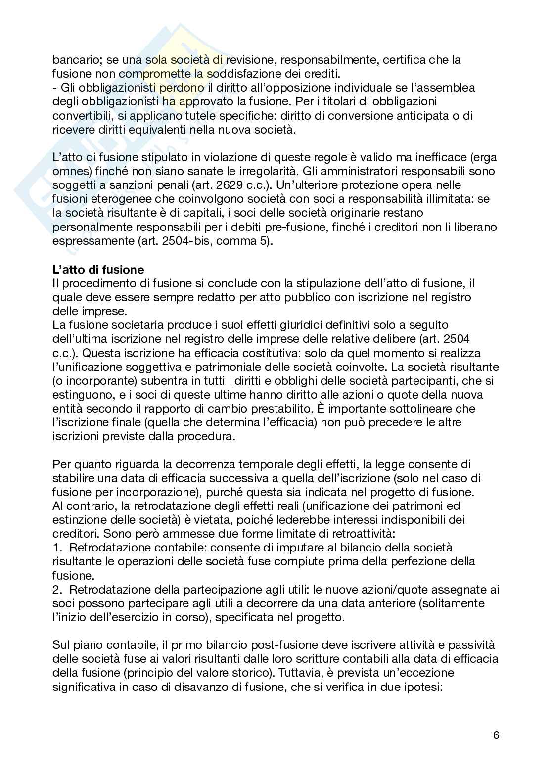 Riassunto esame Diritto Commerciale, Prof. Campobasso Marco, libro consigliato Manuale di diritto commerciale , Campobasso  Pag. 6