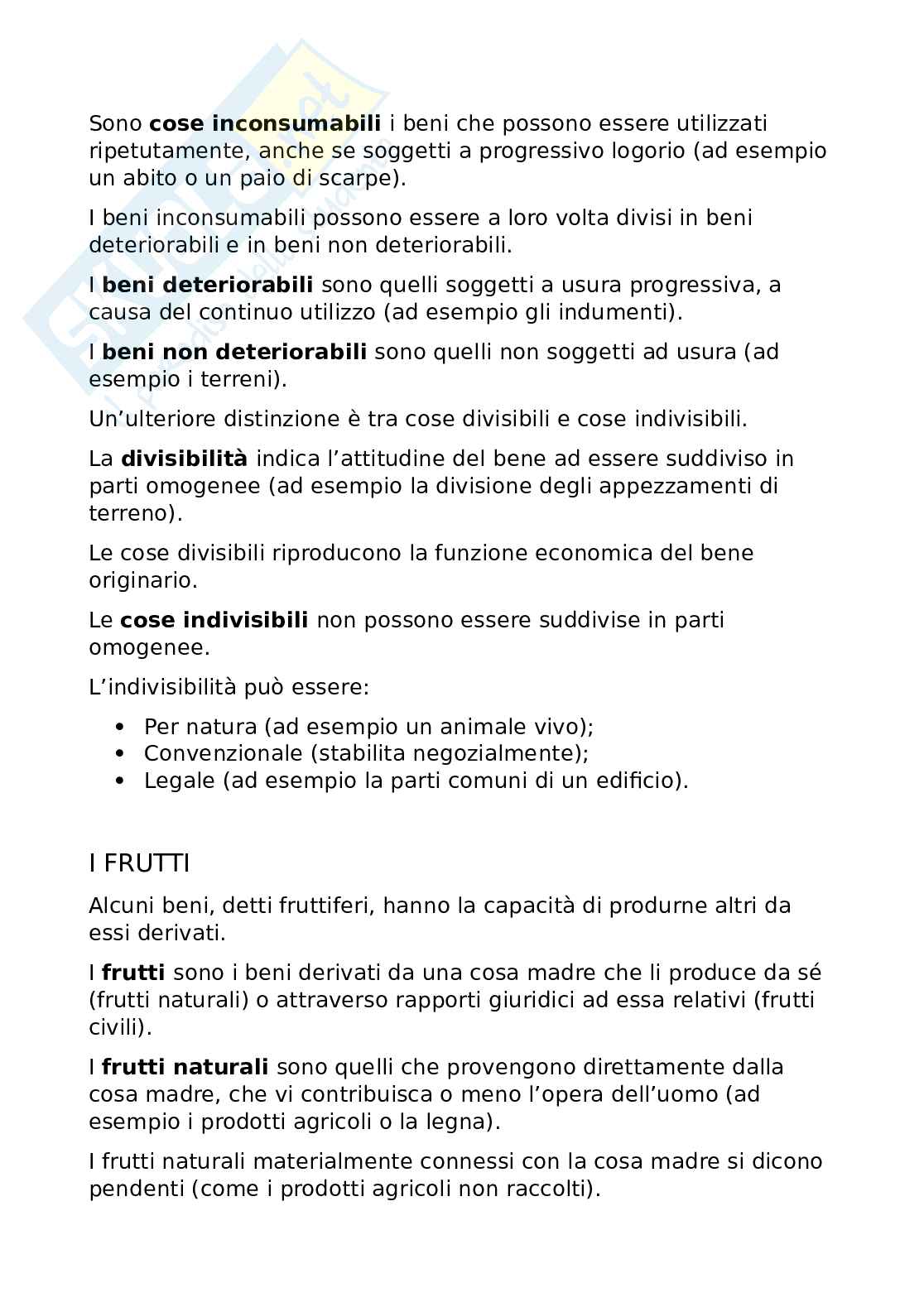 Riassunto esame Diritto privato, Prof. Renna Mario, libro consigliato Lineamenti di diritto privato, Gabrielli Pag. 26