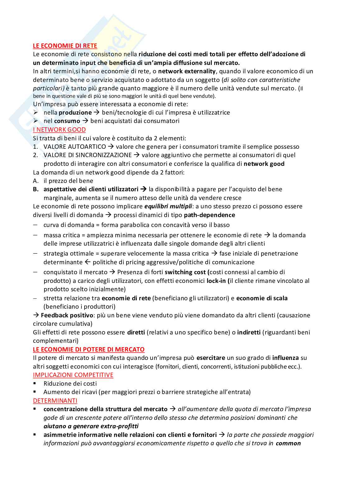 Appunti di Management basati i sullo studio del libro consigliato Economia e Management delle imprese, Tunisini, Ferrucci e Pencarelli Pag. 16