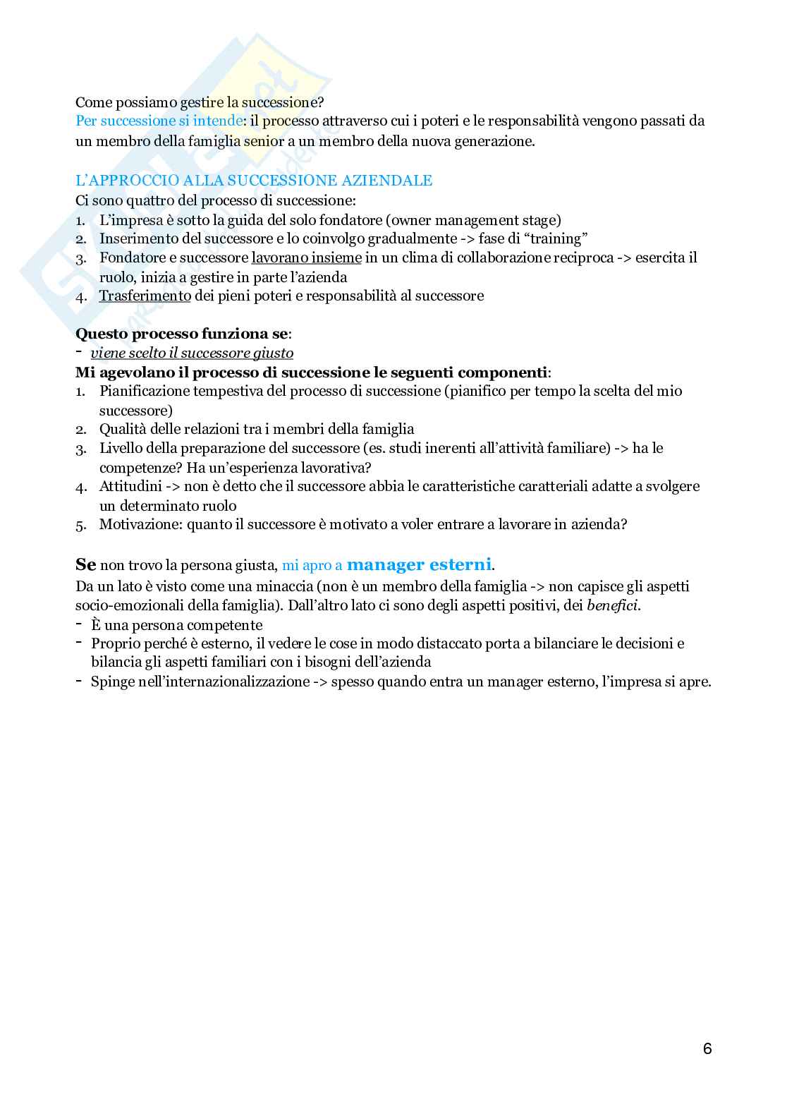 Economia aziendale Pag. 6