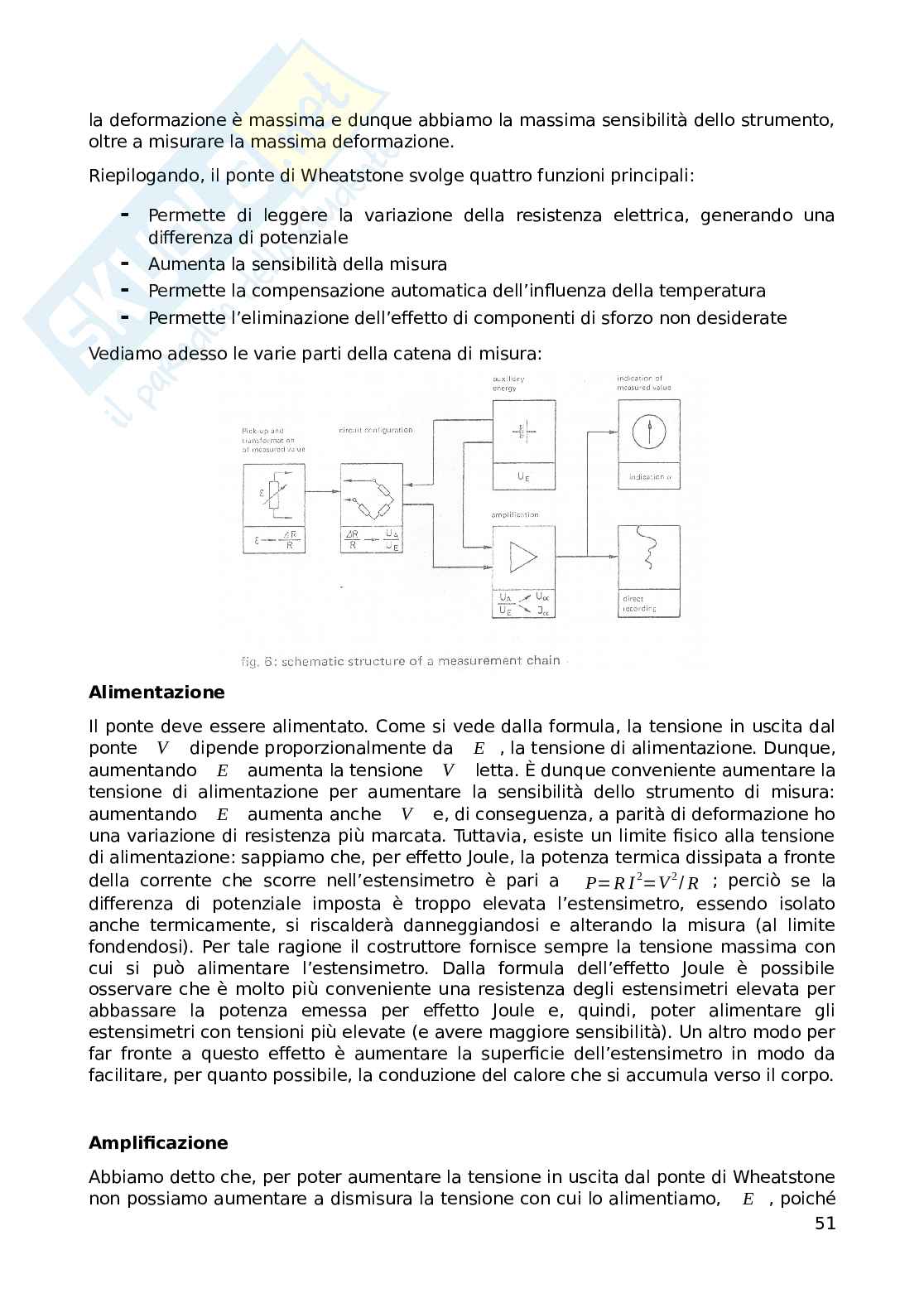 Appunti di Misure meccaniche e collaudi Pag. 51