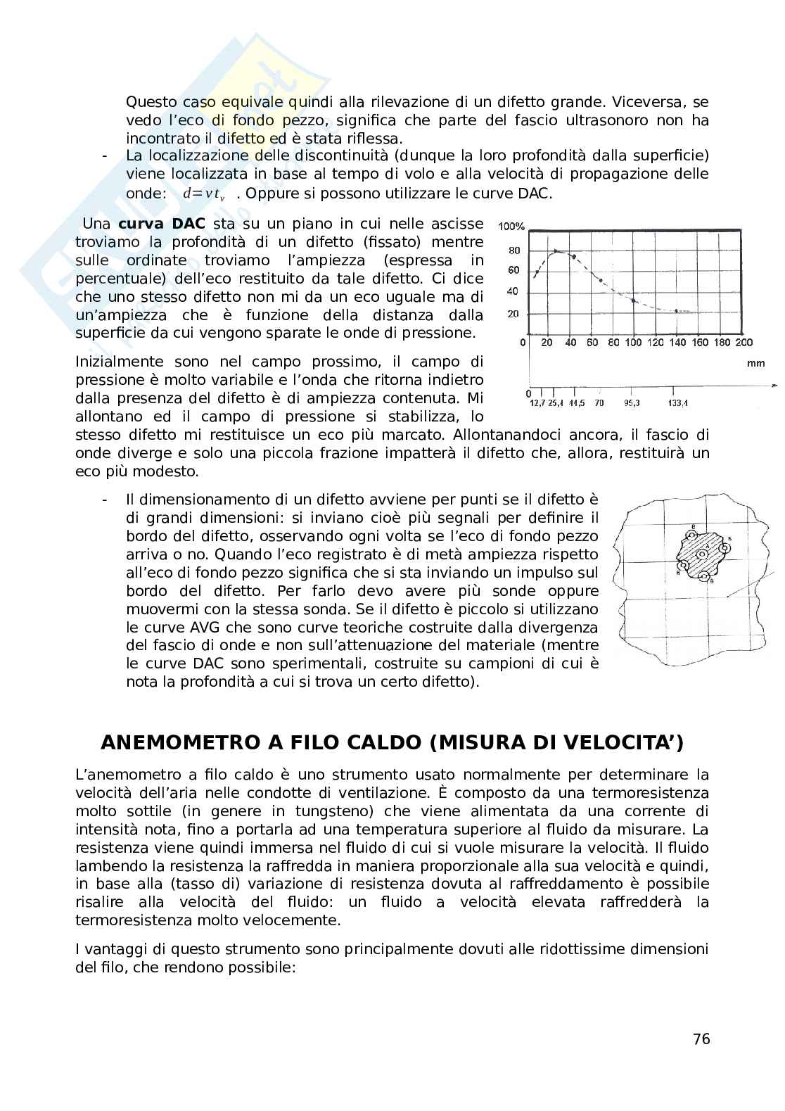 Appunti di Misure meccaniche e collaudi Pag. 76