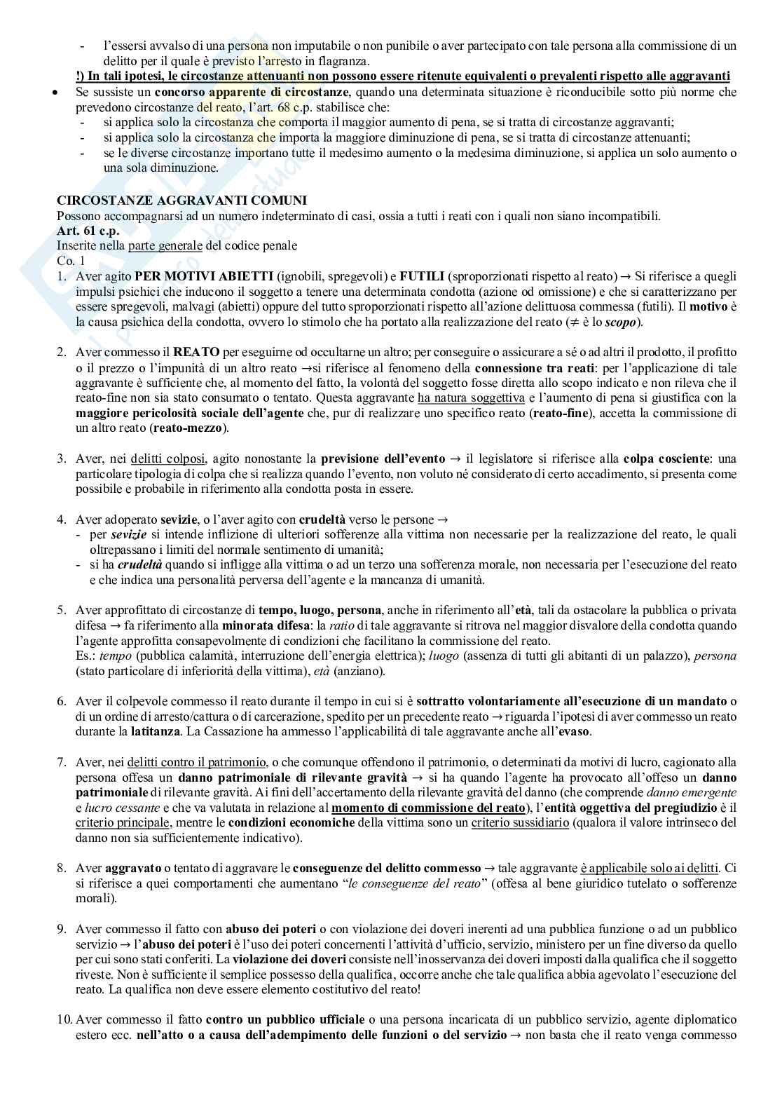 Appunti aggiornati al 2026 di Diritto penale, parte generale Pag. 46
