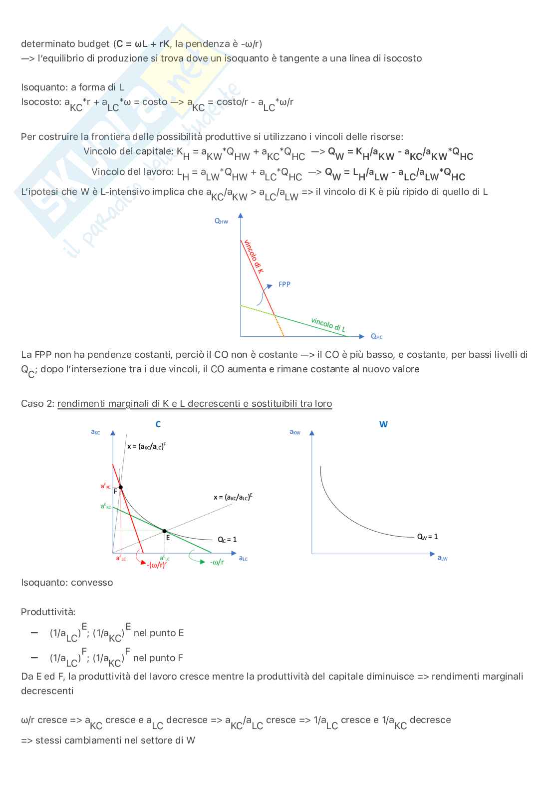 Modello di Heckscher-Ohlin Pag. 2