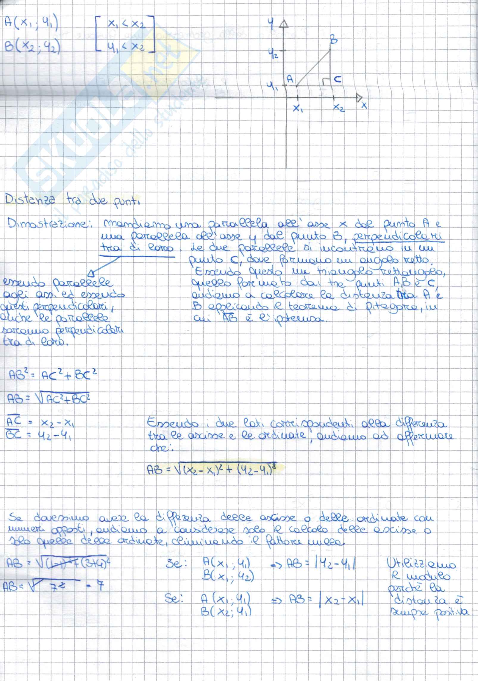 Geometria analitica - La retta - Simmetria e Traslazione Pag. 2