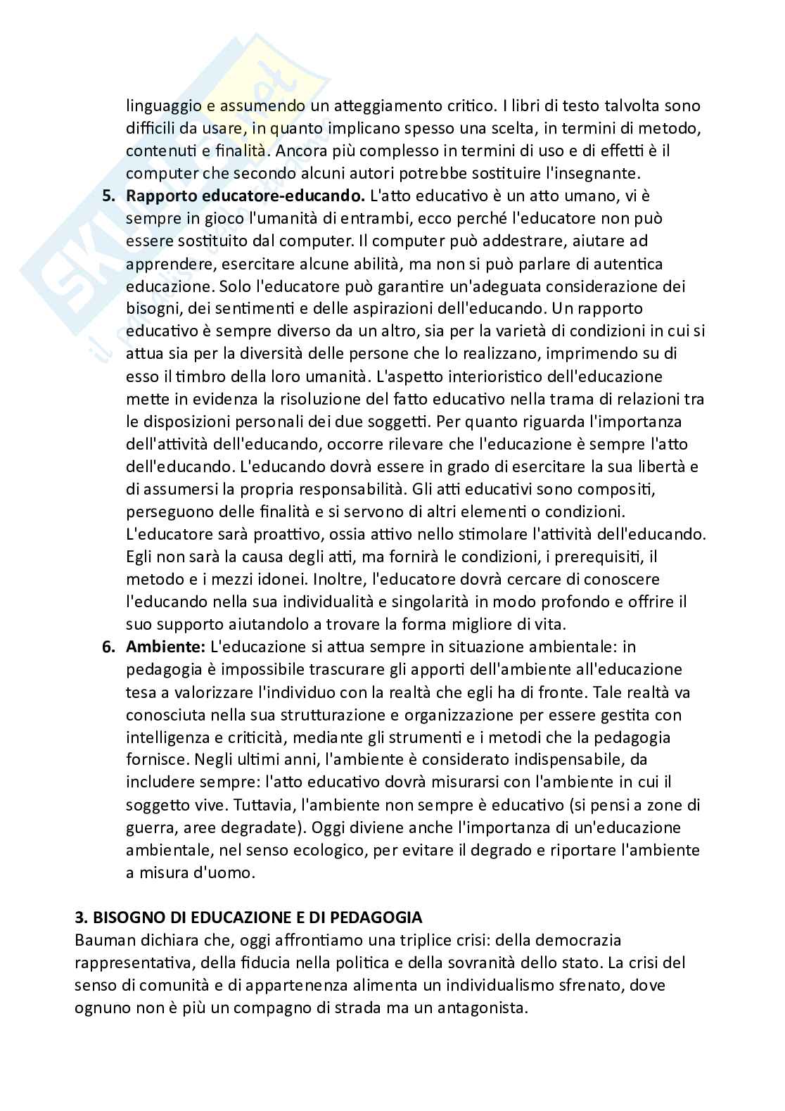 Riassunto esame Pedagogia interculturale, Prof. D'aprile Gabriella, libro consigliato Educazione e pedagogia interculturale, Portera  Pag. 11