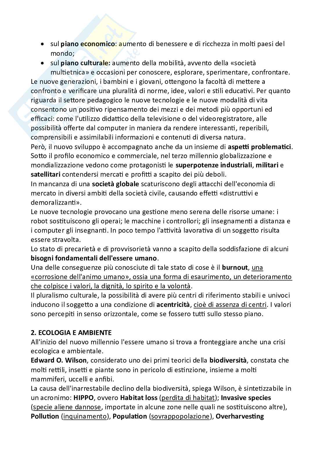 Riassunto esame Pedagogia interculturale, Prof. D'aprile Gabriella, libro consigliato Educazione e pedagogia interculturale, Portera  Pag. 2