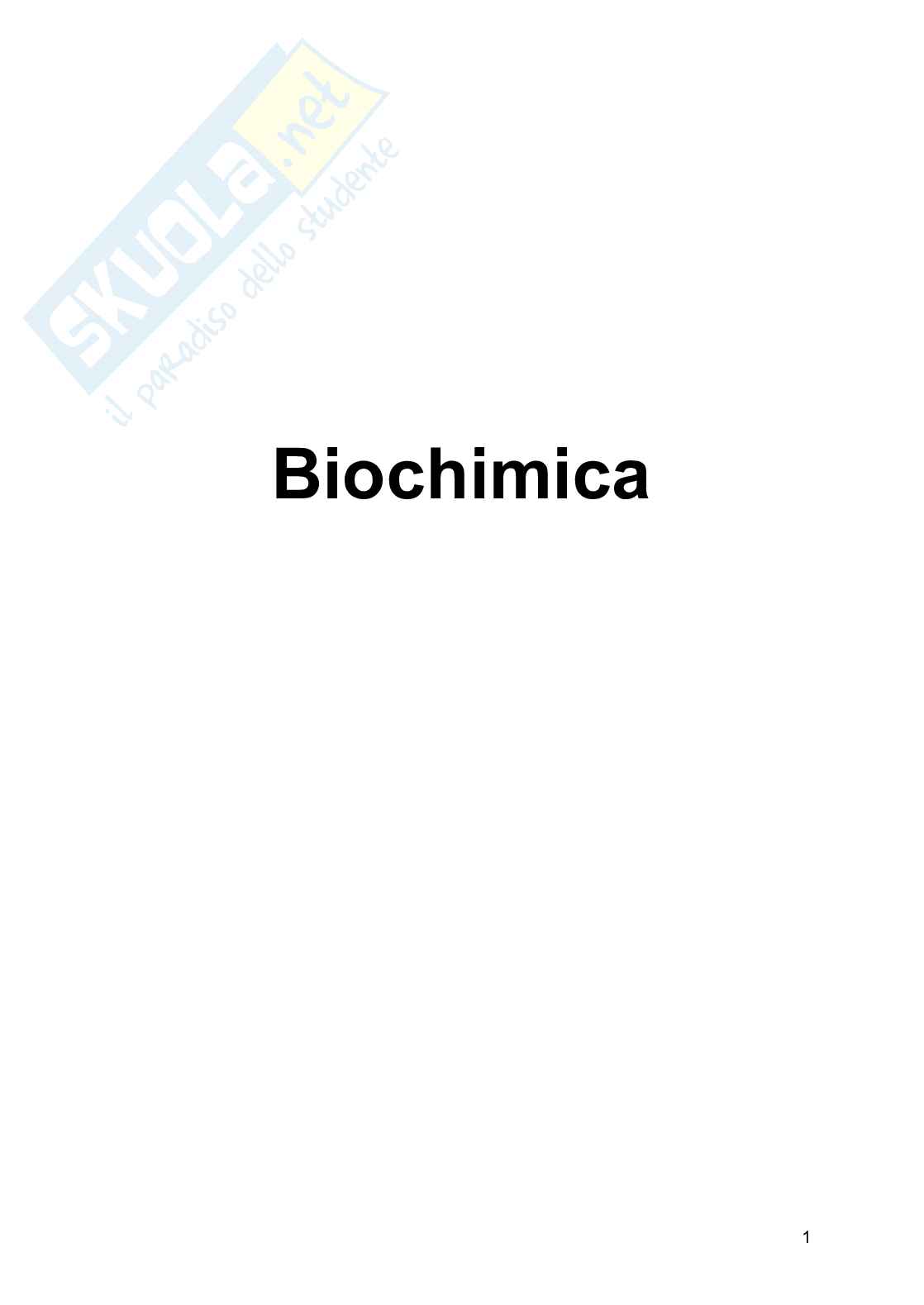 Basi chimiche della vita Pag. 1