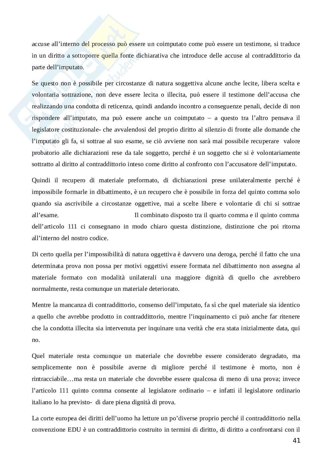 Procedura penale I Pag. 41