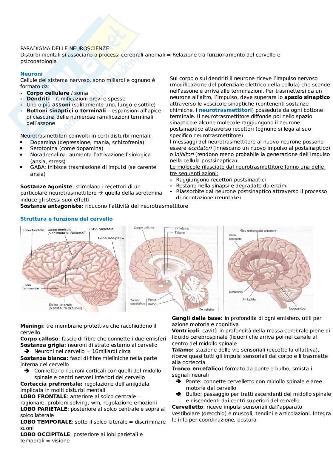 Psicologia clinica Pag. 11