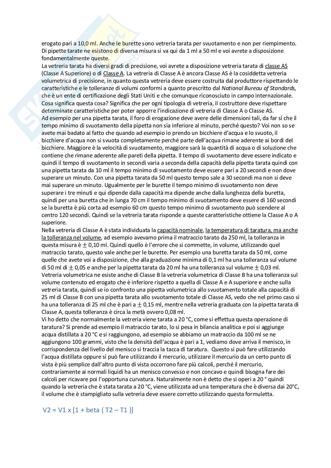 Analisi dei medicinali 1 - parte 1 di 5 Pag. 21