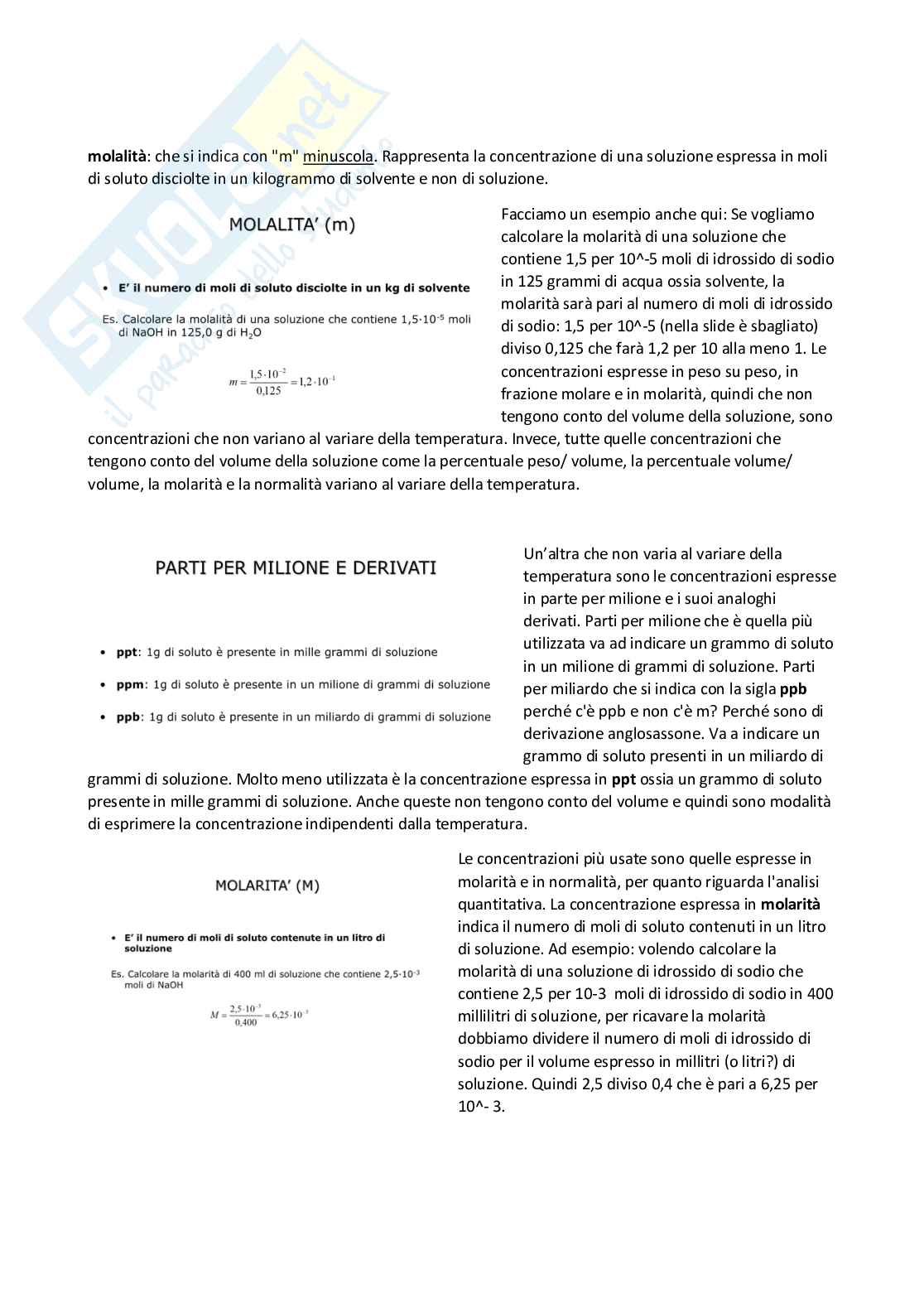 Analisi dei medicinali 1 - parte 1 di 5 Pag. 31