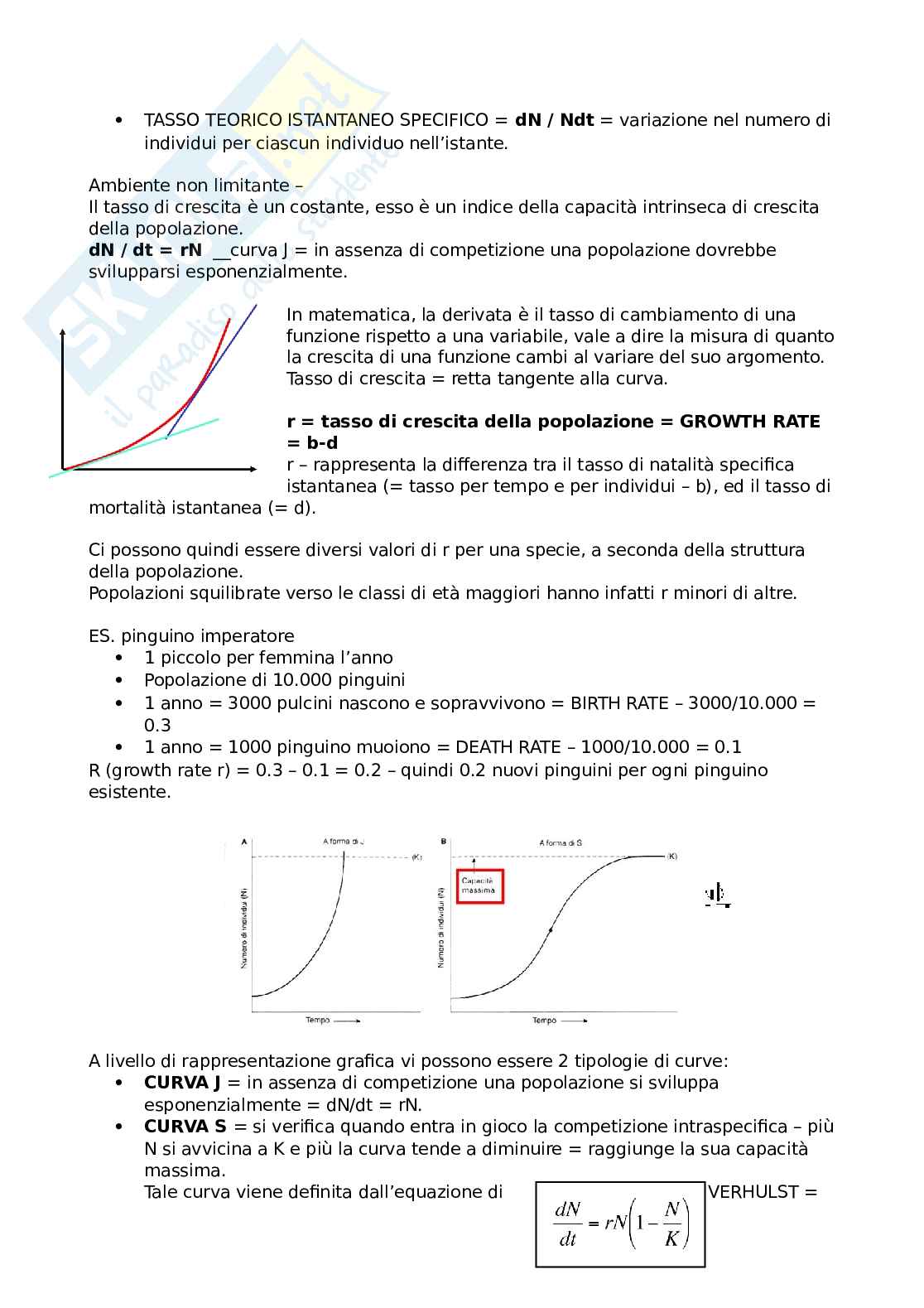 Ecologia - Appunti Pag. 26