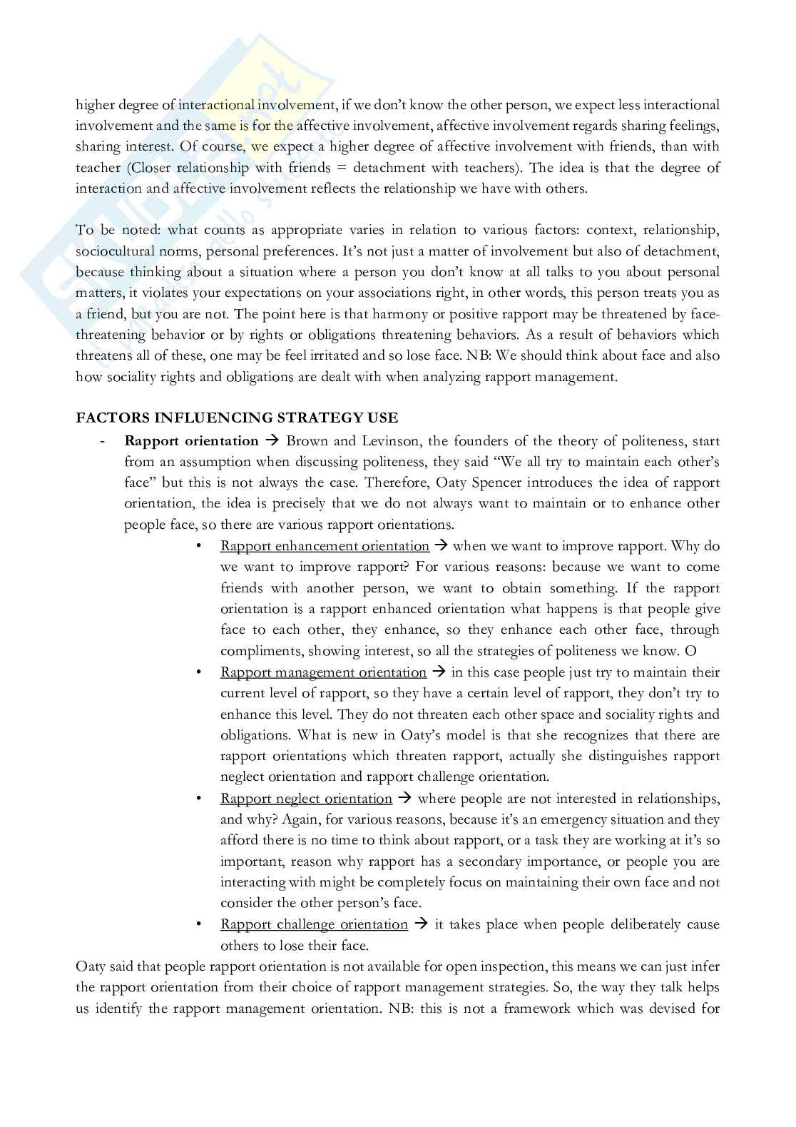 Appunti di strategie comunicative della lingua inglese Pag. 36
