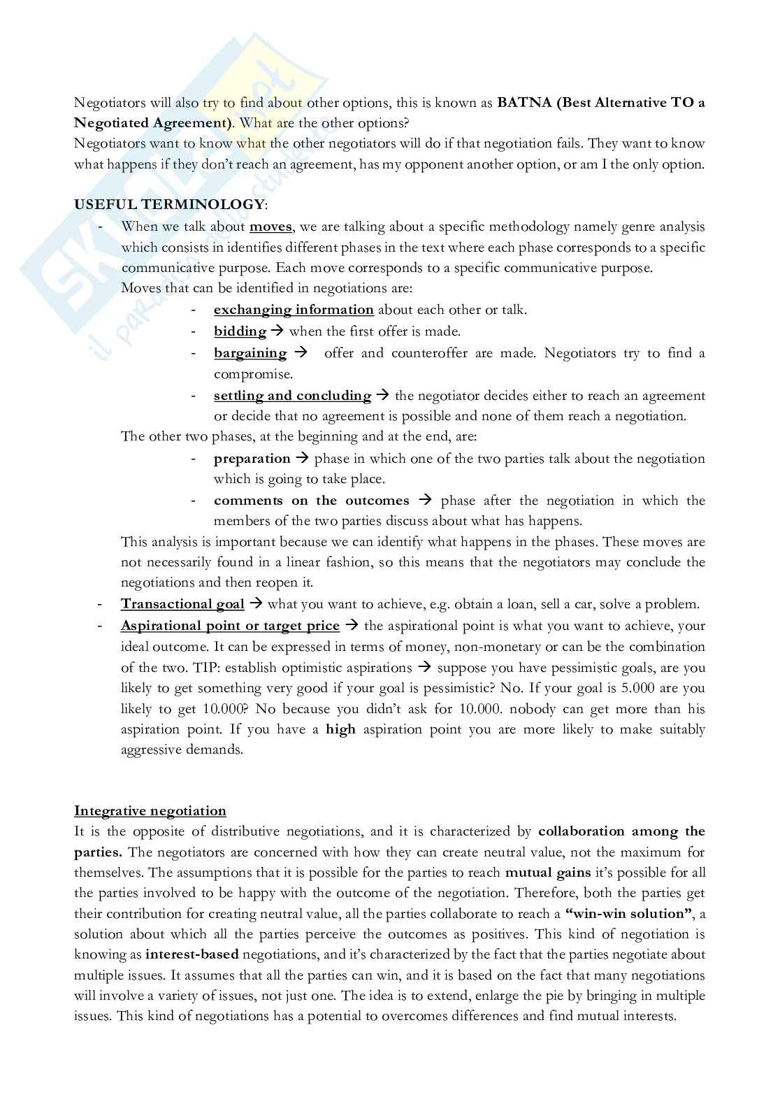 Appunti di strategie comunicative della lingua inglese Pag. 6