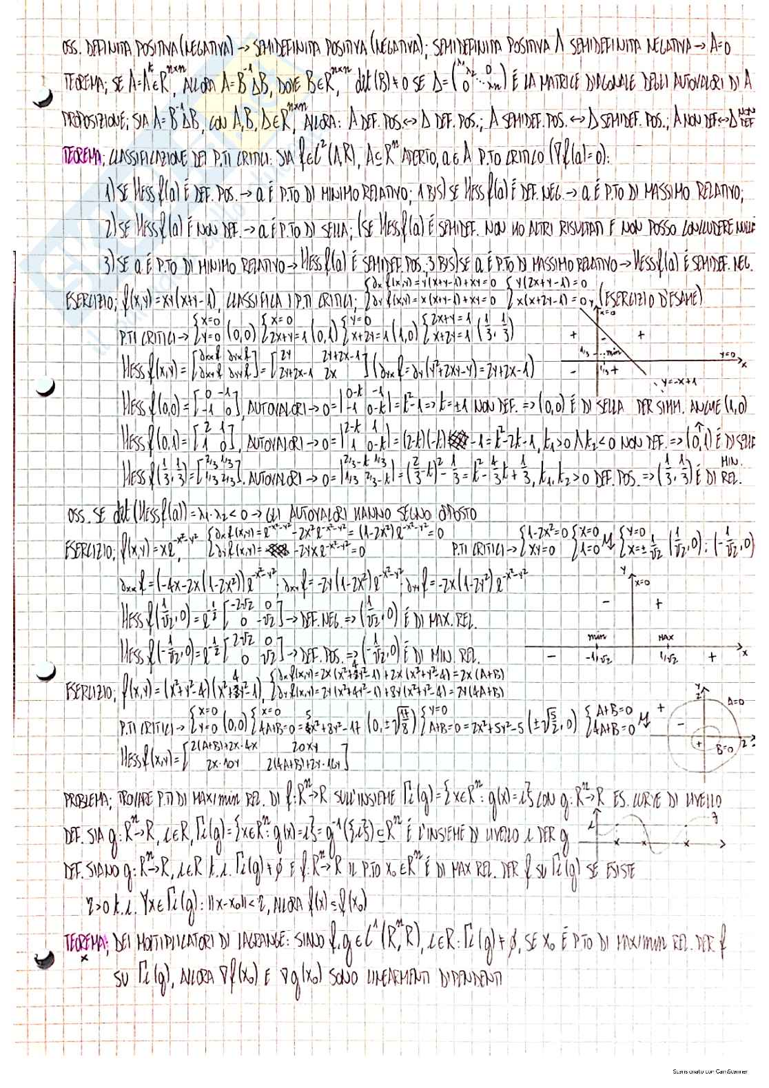 Complementi di analisi matematica ed elementi di calcolo delle probabilità - Appunti completi Pag. 11