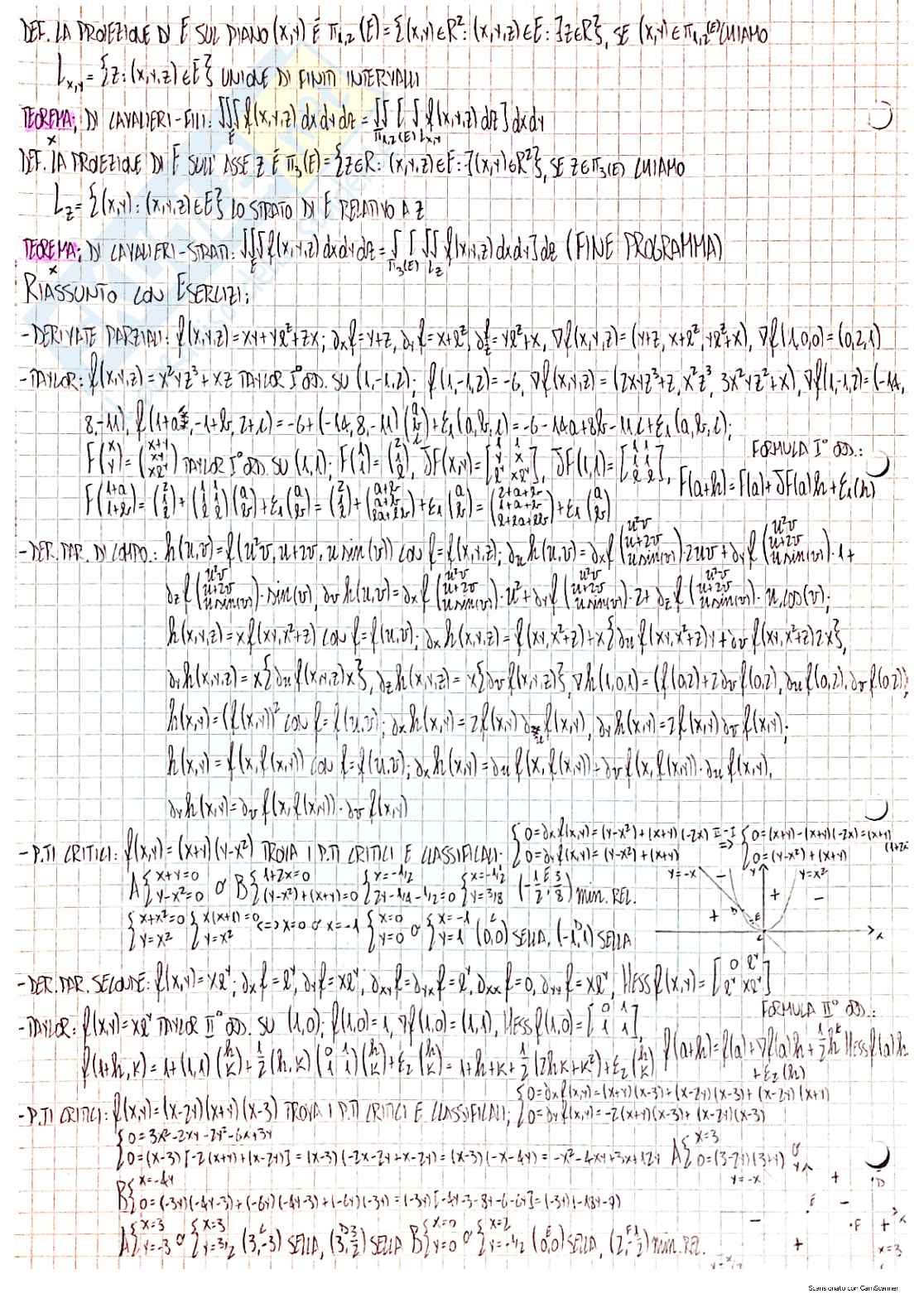 Complementi di analisi matematica ed elementi di calcolo delle probabilità - Appunti completi Pag. 16