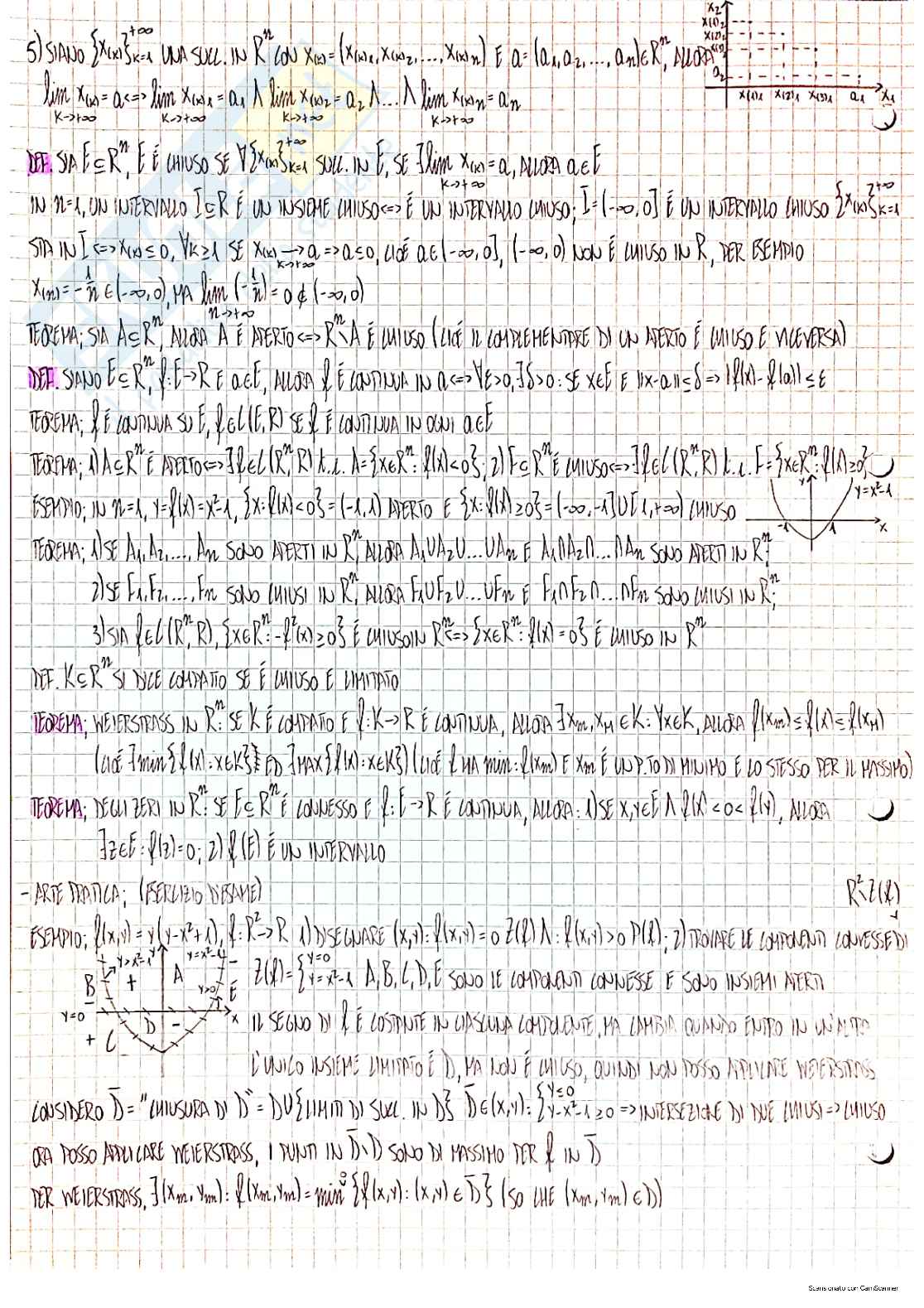 Complementi di analisi matematica ed elementi di calcolo delle probabilità - Appunti completi Pag. 6