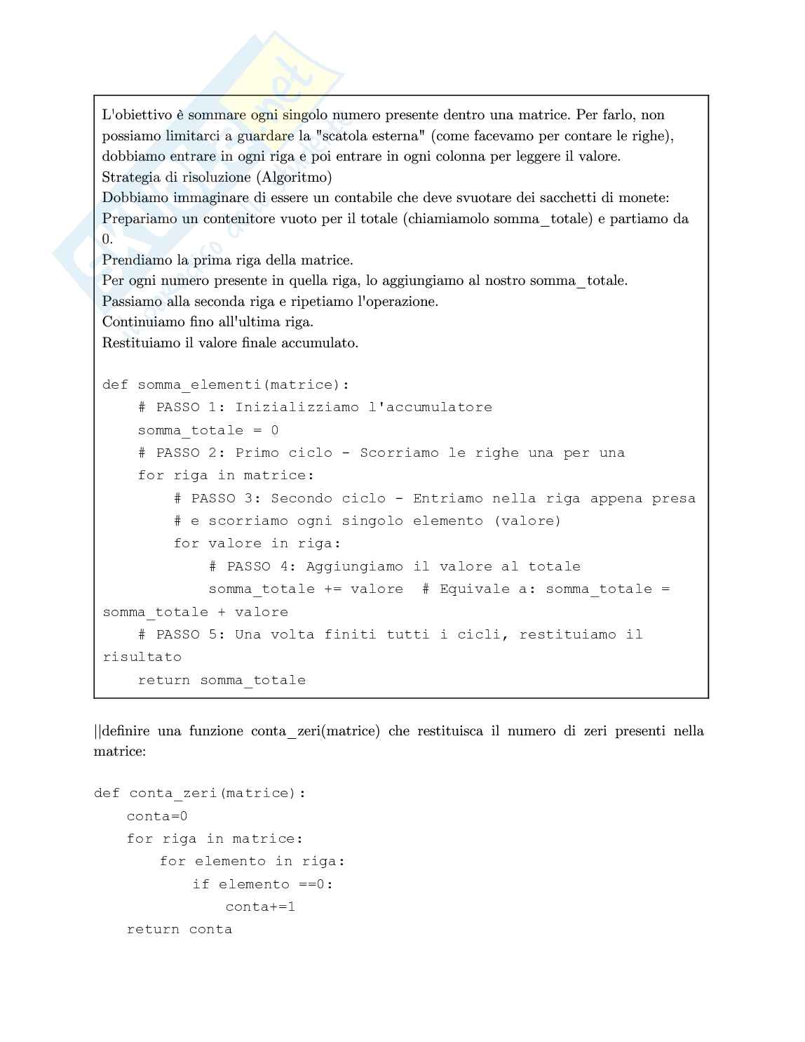 Appunti per secondo parziale di Informatica Pag. 2