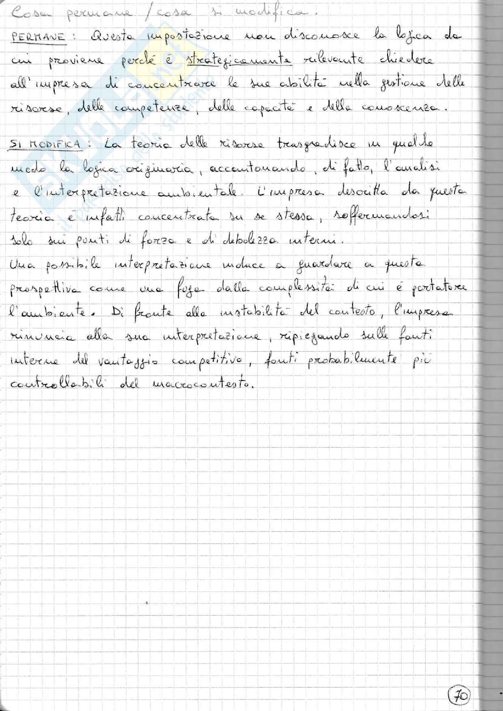Riassunti Relazioni Impresa-Mercati Pag. 71