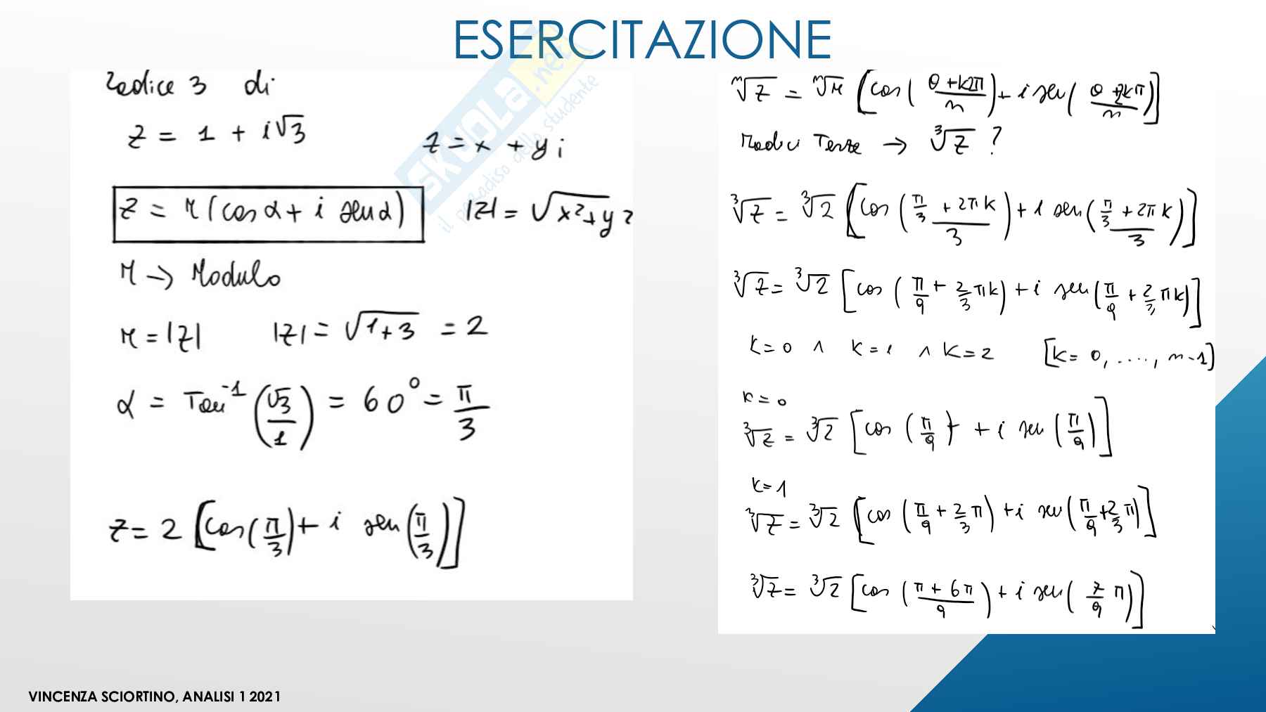 Numeri colpessi esercizi e teoria Pag. 6