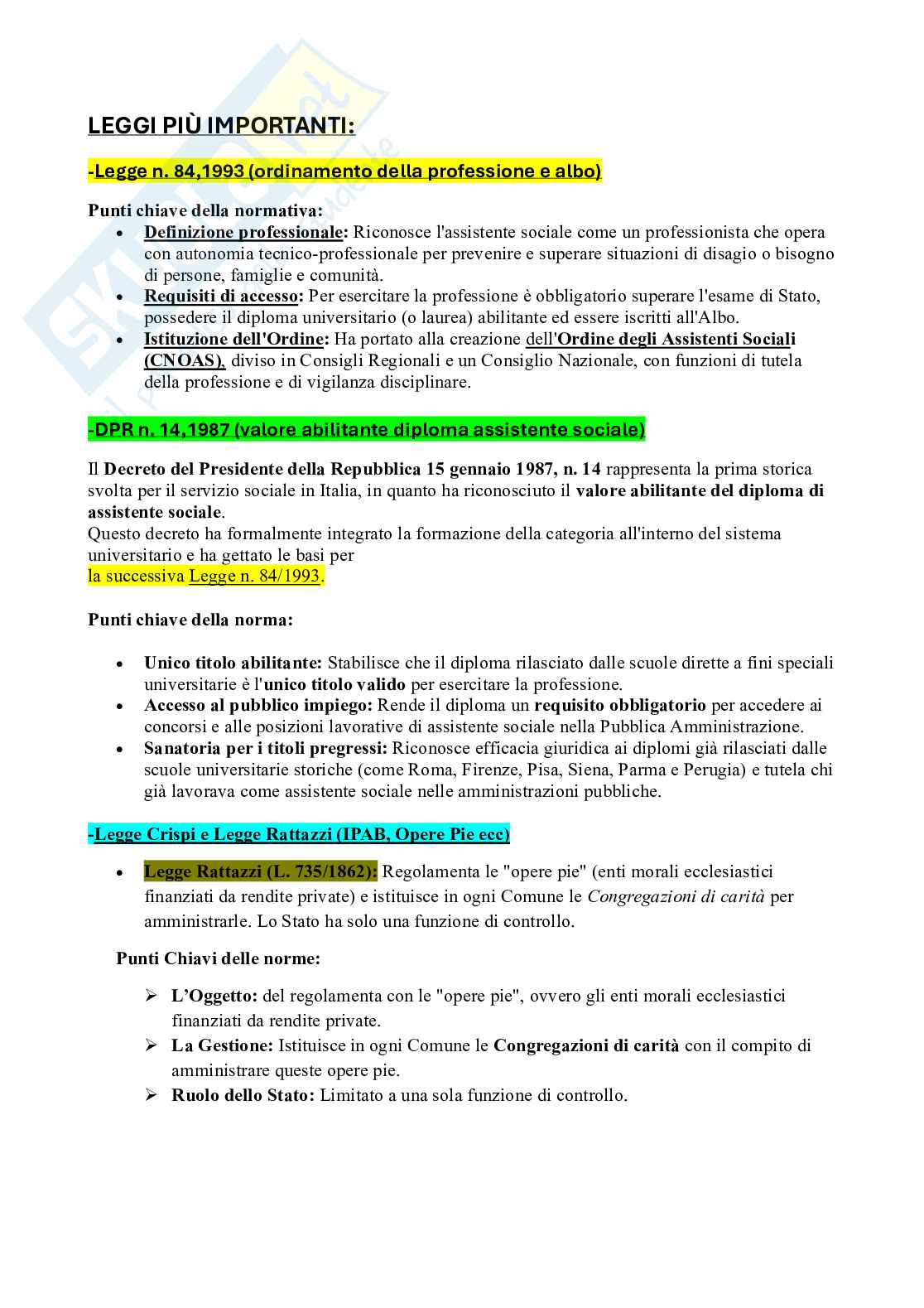 Riassunto esame Organizzazione e pianificazione del territorio, Prof. D'Acierno Luca, libro consigliato Principi e fondamenti, Biffi  Pag. 1