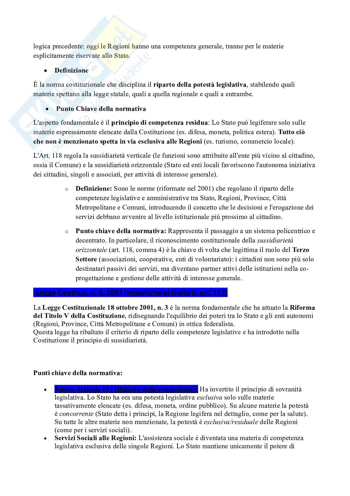 Riassunto esame Organizzazione e pianificazione del territorio, Prof. D'Acierno Luca, libro consigliato Principi e fondamenti, Biffi  Pag. 11
