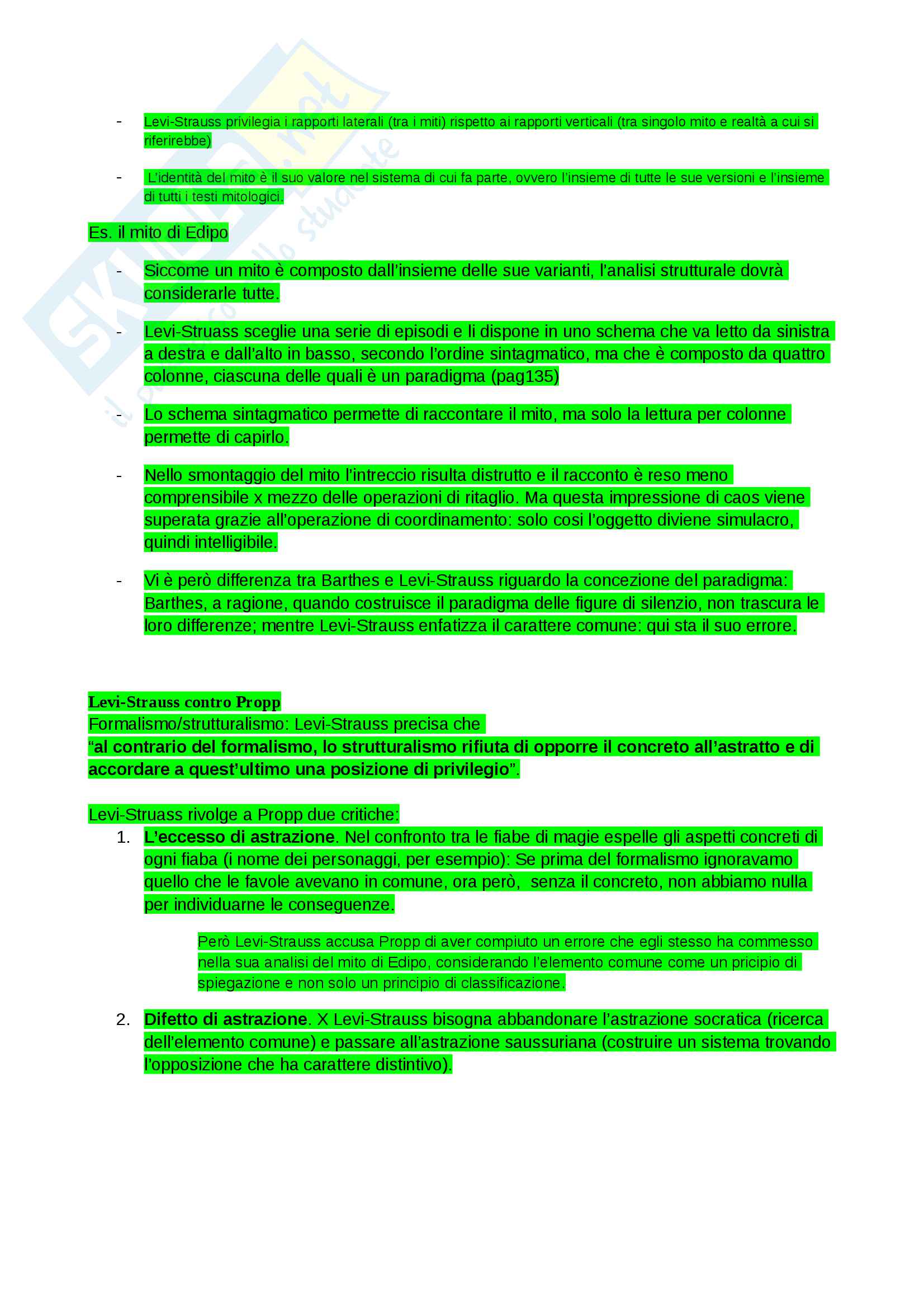 Riassunto esame Teoria Della Letteratura, docente Giovanni Bottiroli, libro consigliato Che cosa è  la teoria della letteratura, autore Giovanni Bottiroli Pag. 16
