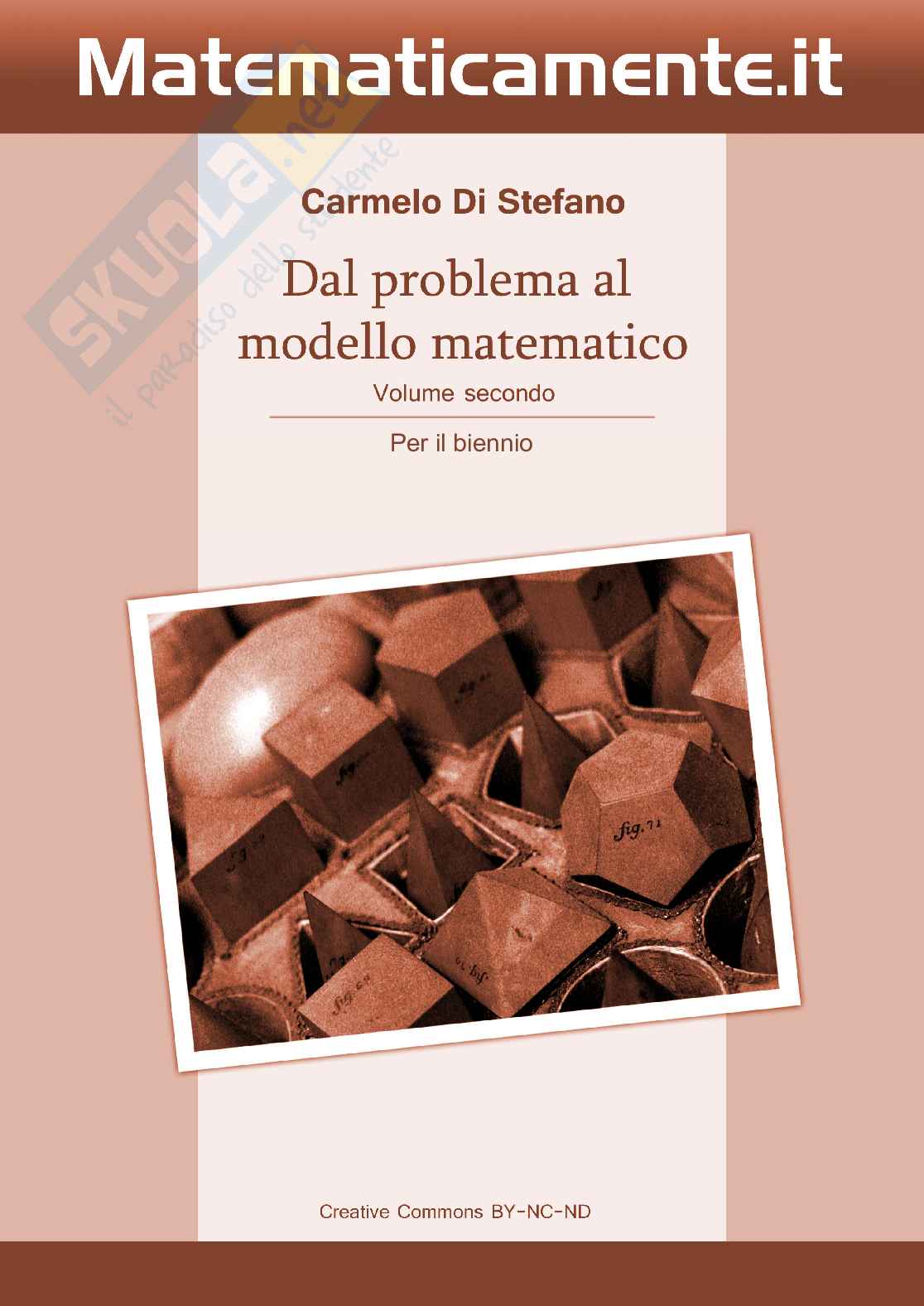 Dal problema al modello matematico - Volume 2 per il biennio Pag. 1