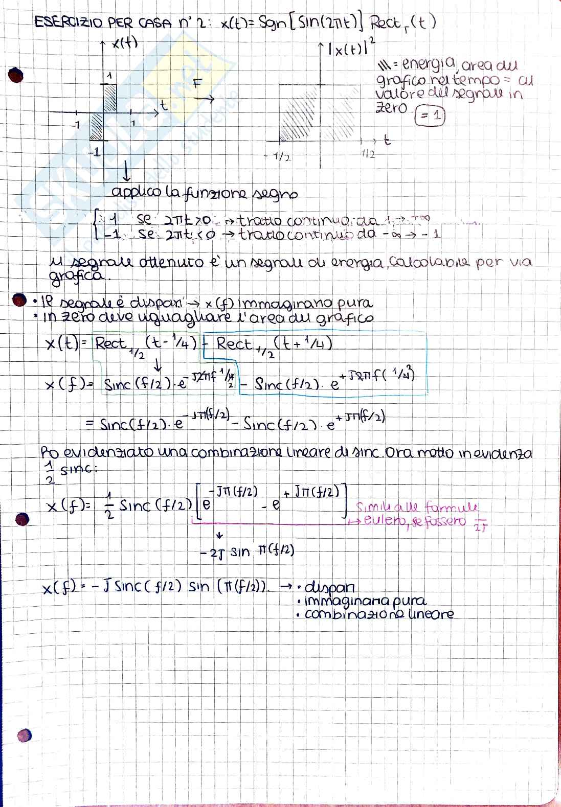 Appunti del corso di Fondamenti di Telecomunicazioni Pag. 11