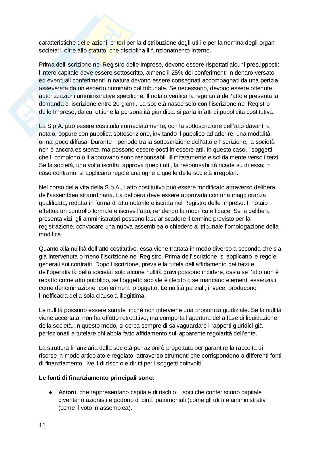 Diritto commerciale  Pag. 11