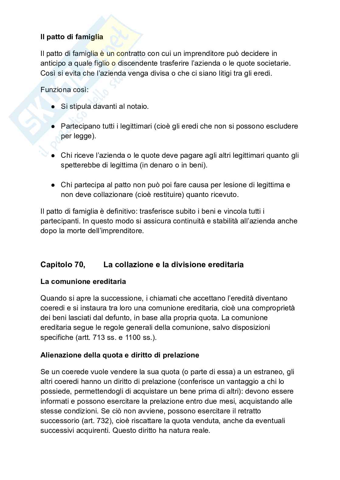 Diritto privato - le successioni  Pag. 26
