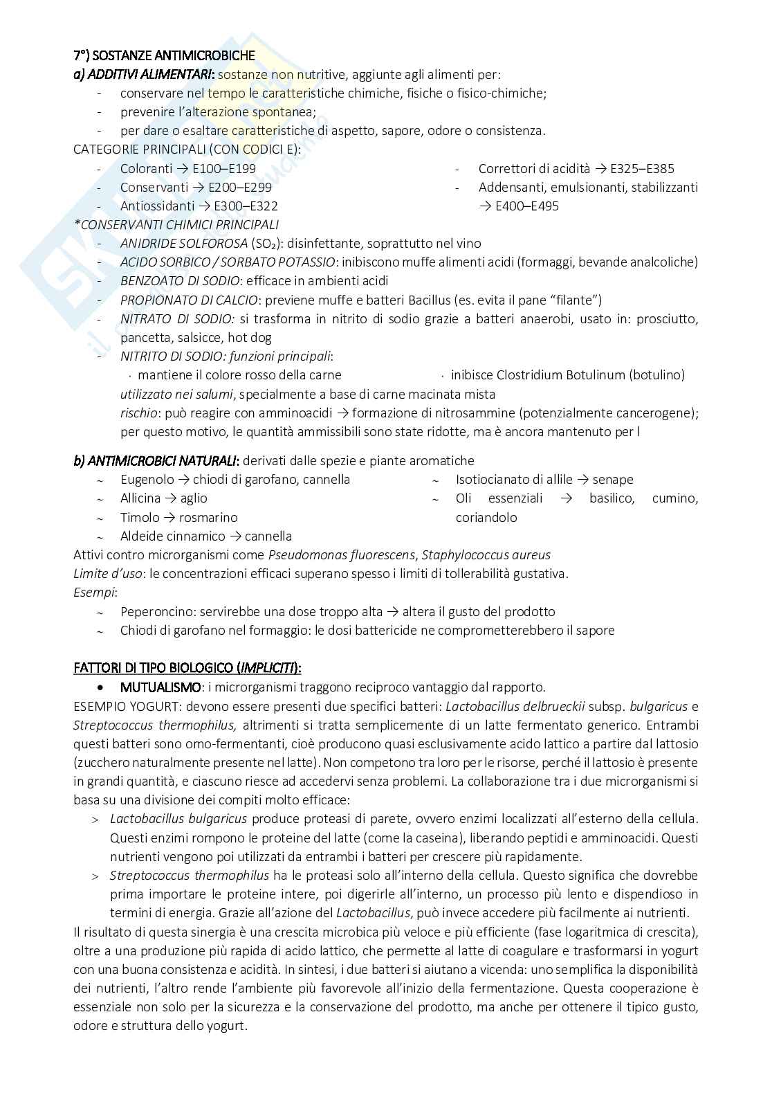 Appunti Microbiologia degli alimenti Pag. 21