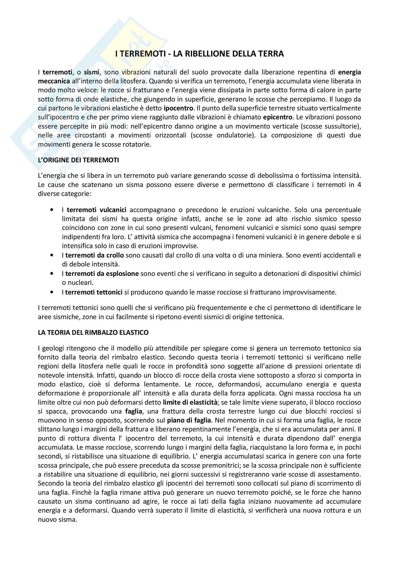 Terremoti tettonici e vulcanici top