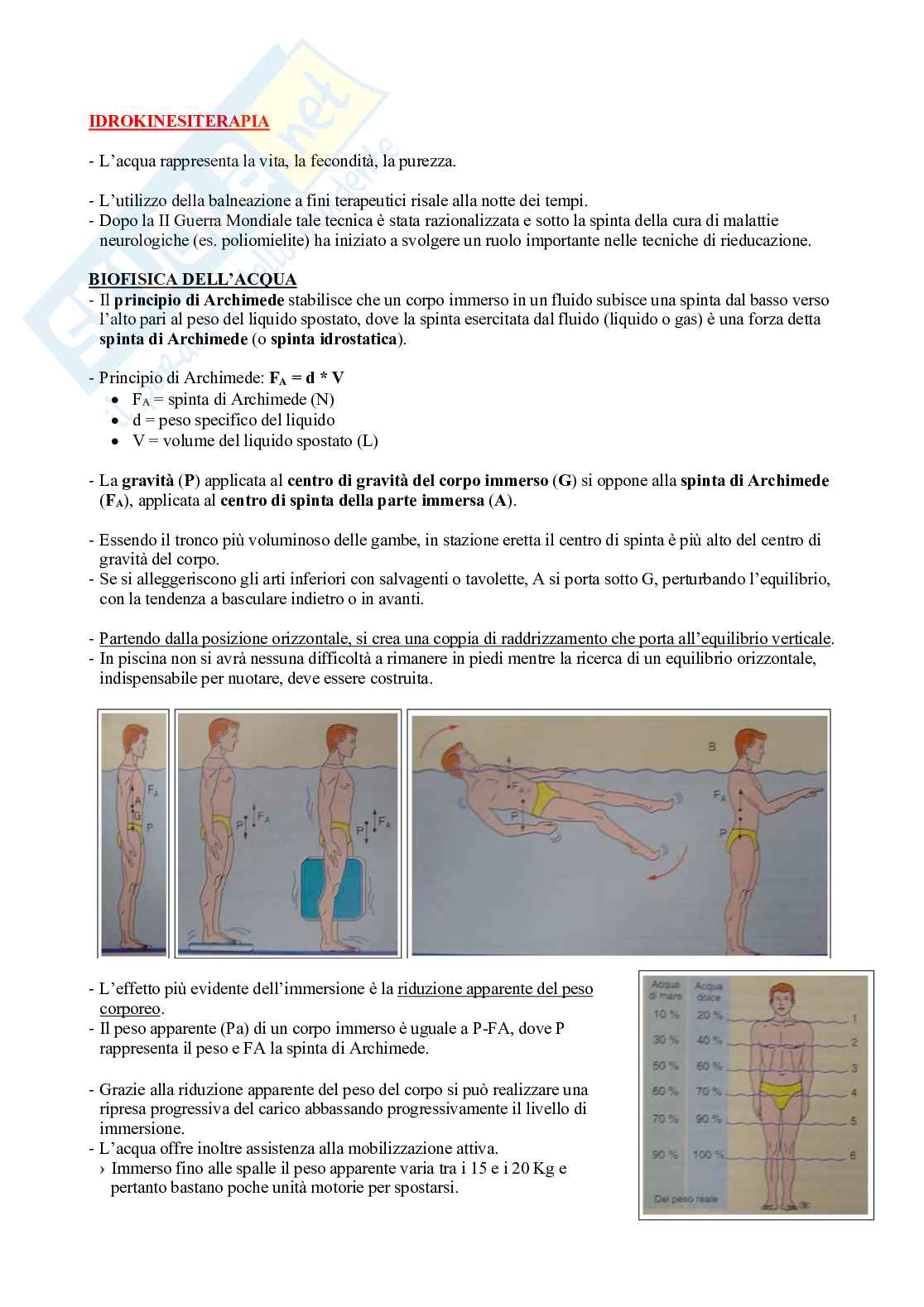 Fisioterapia - Elementi base di medicina fisica e riabilitativa  Pag. 6