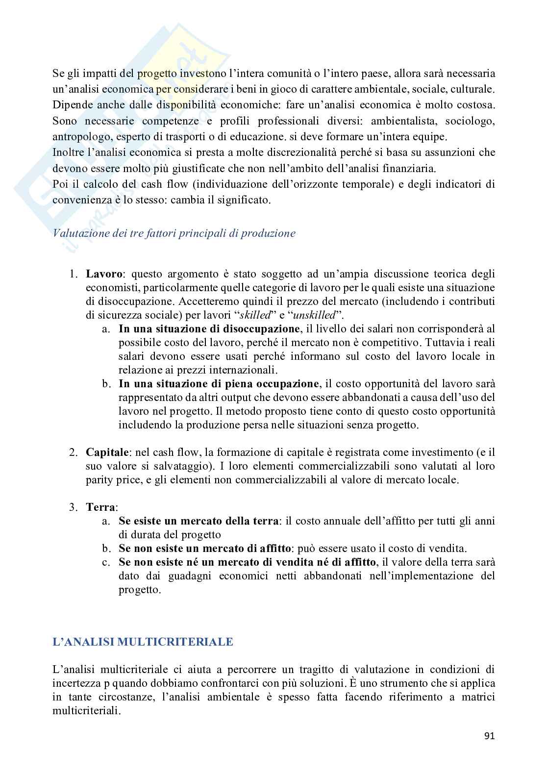 Appunti Laboratorio di cooperazione internazionale e tra sistemi territoriali Pag. 91