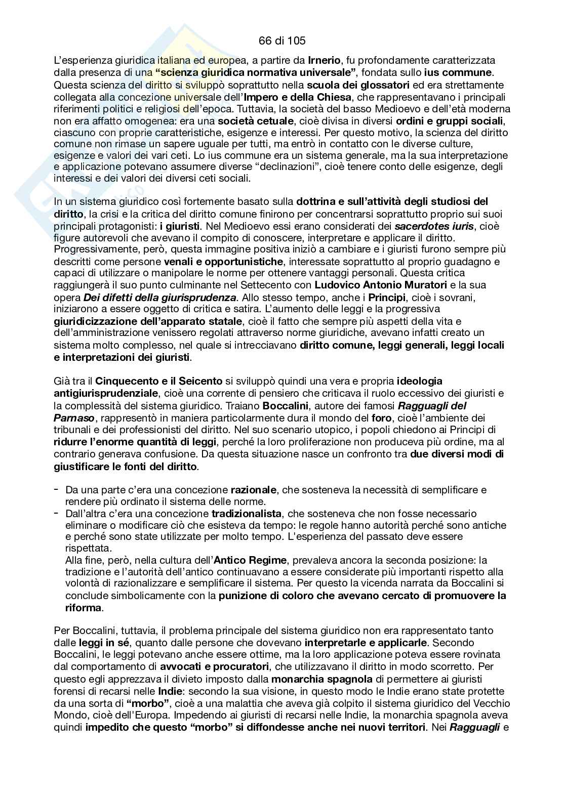 Storia del diritto medievale e moderno Pag. 66