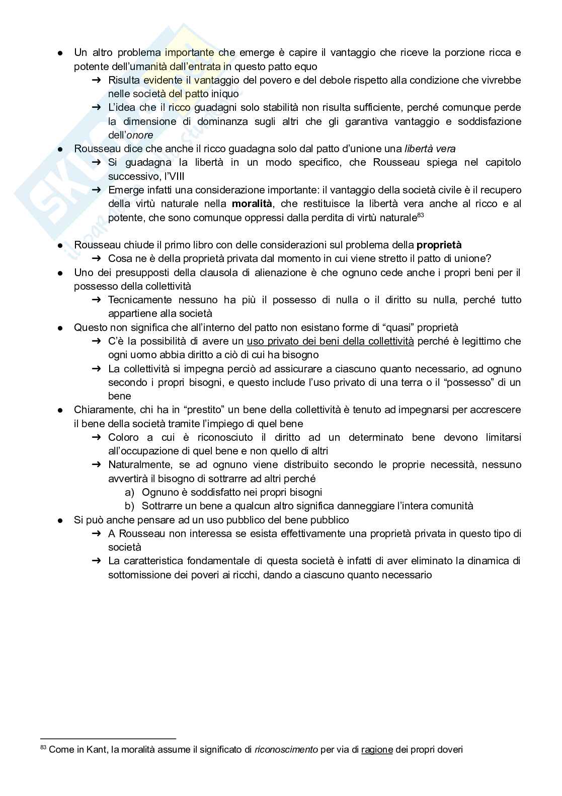 Riassunto esame Etica ii b, Prof. Botti Caterina, libro consigliato Discorso sull'origine e i fondamenti dell'ineguaglianza tra gli uomini, Rousseau Pag. 26