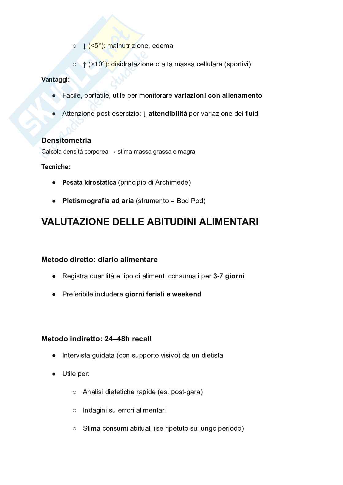 Fisiologia della nutrizione Pag. 46