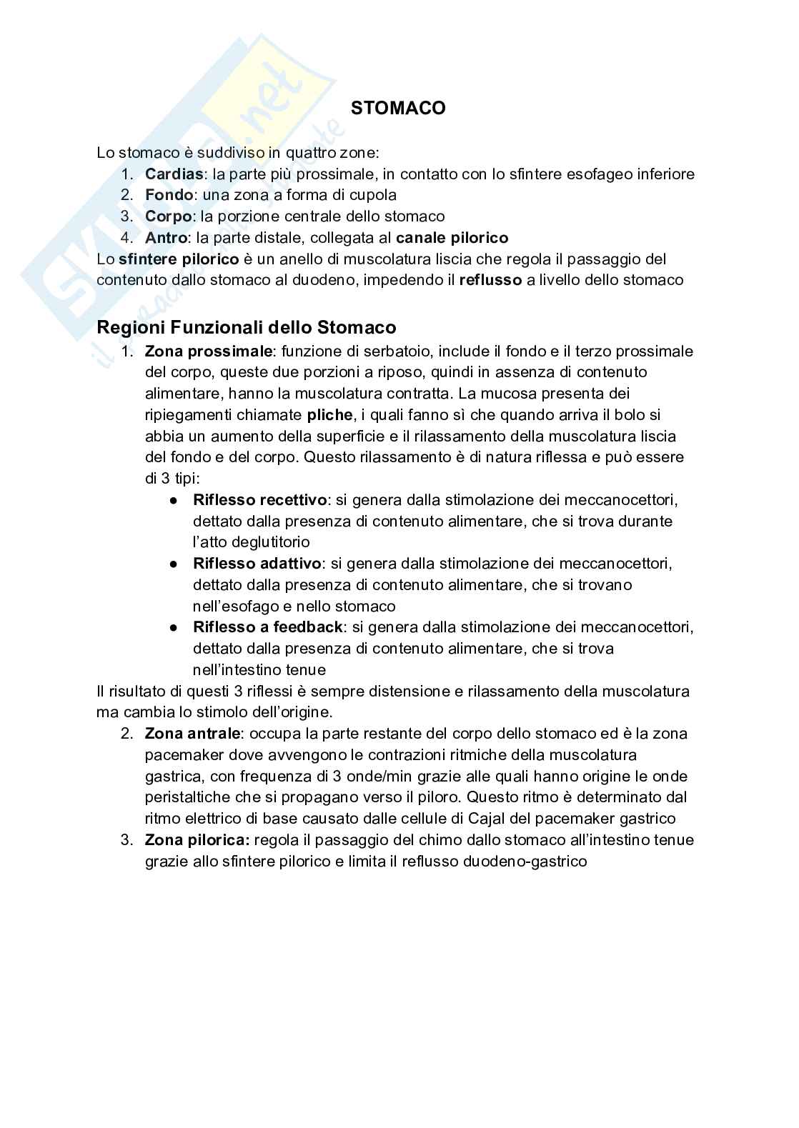 Fisiologia della nutrizione Pag. 6