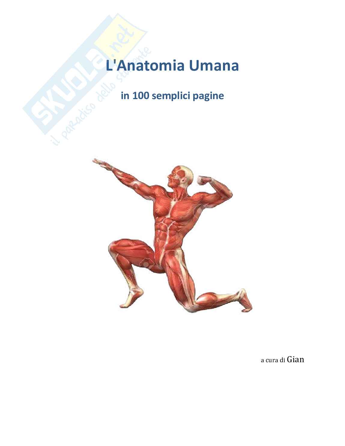 Anatomia umana in 100 semplici pagine Pag. 1