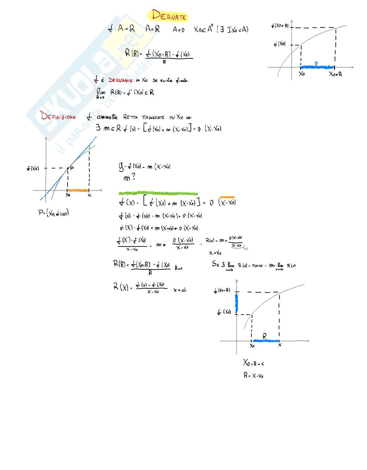 Analisi 1 - Teoria: teoremi e definizioni di tutto il programma  Pag. 21