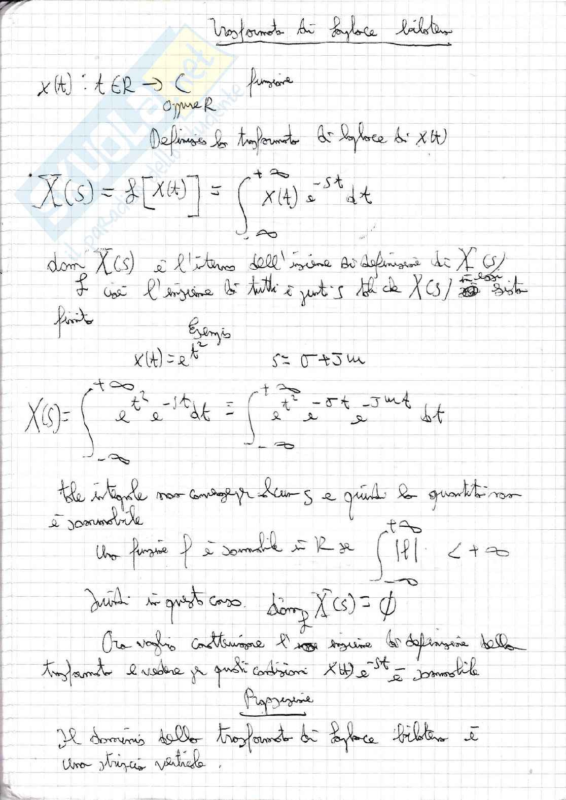 Metodi matematici per l'ingegneria, appunti del corso - Quaderno 3  Pag. 66